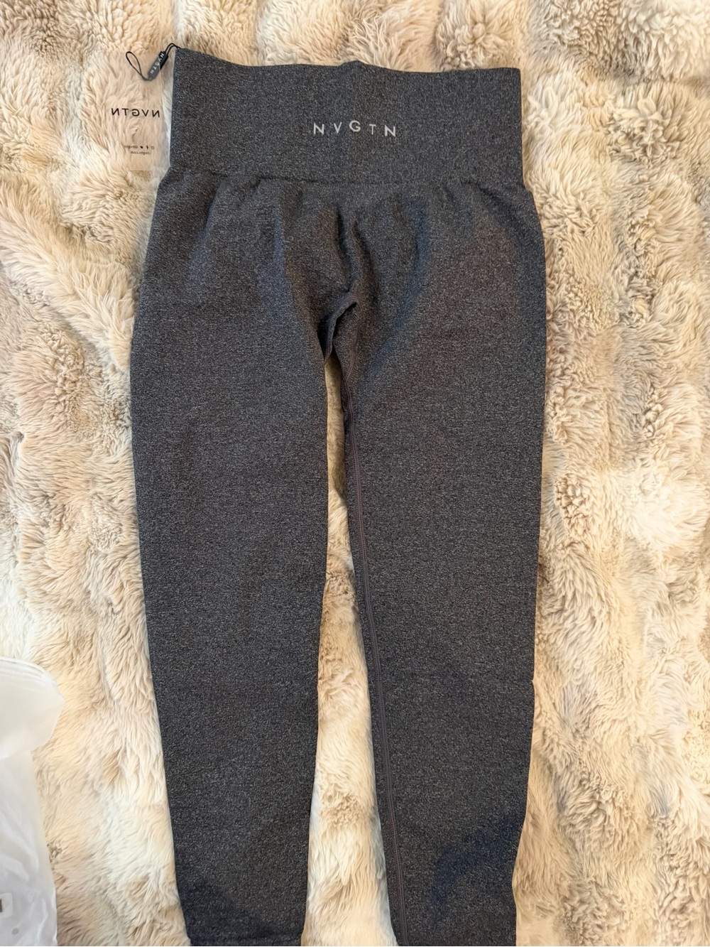 NVGTN Charcoal Grey High-Waist Leggings